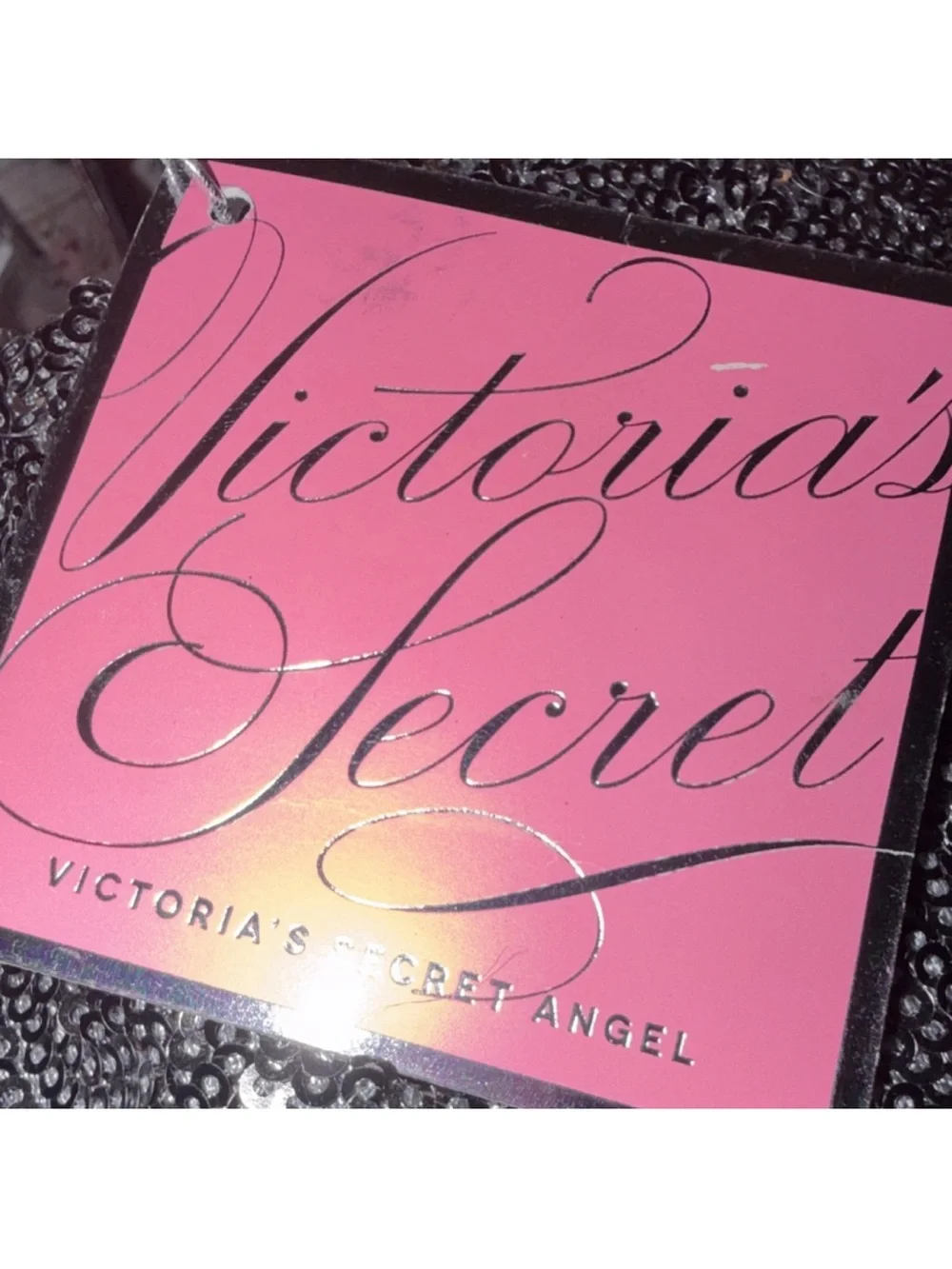 Victoria's Secret Black Textured Pebble Wallet - Picture 4 of 6